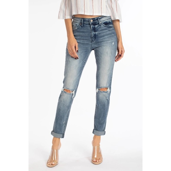 High Rise KanCan Mom Jeans 15 - Picture 1 of 3